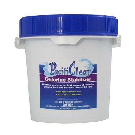 WATER TECHNIQUES Water Techniques F081009036PC 9 lbs Chlorine Stabilizer Pail F081009036PC